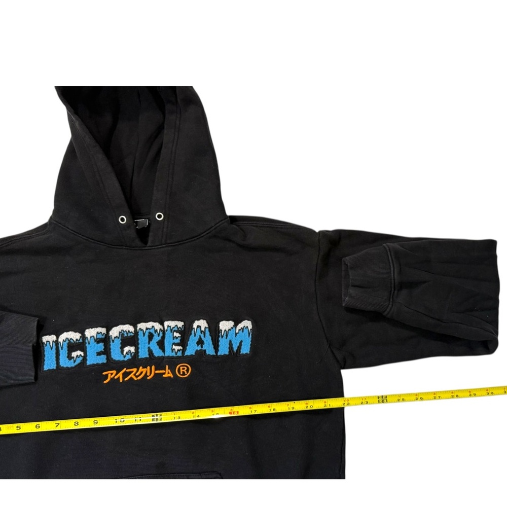 Icecream Men's Black and Blue Pullover Hoodie - Small - Picture 3 of 5